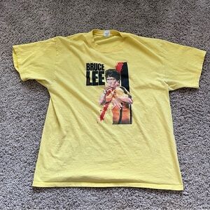Anvil Yellow Bruce Lee T-Shirt